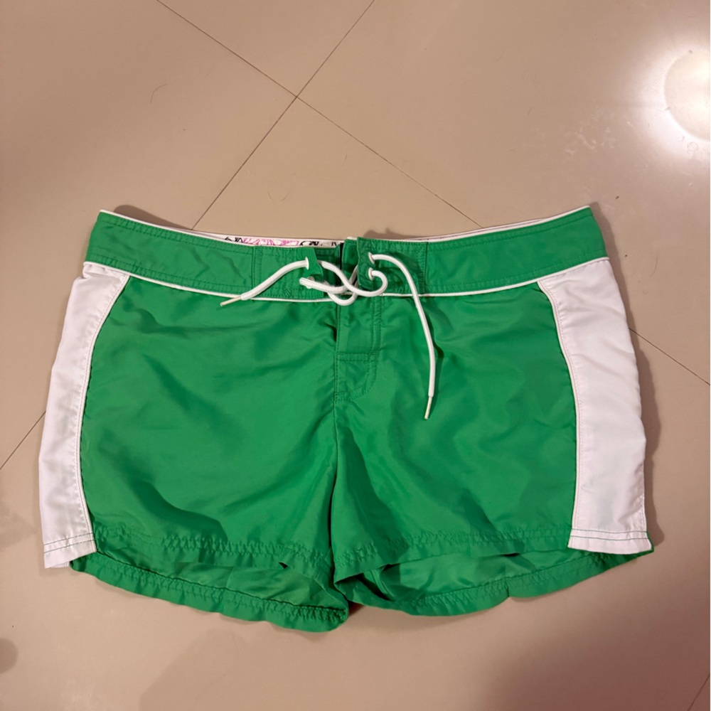 Lilu Green Women’s Board Swim shorts